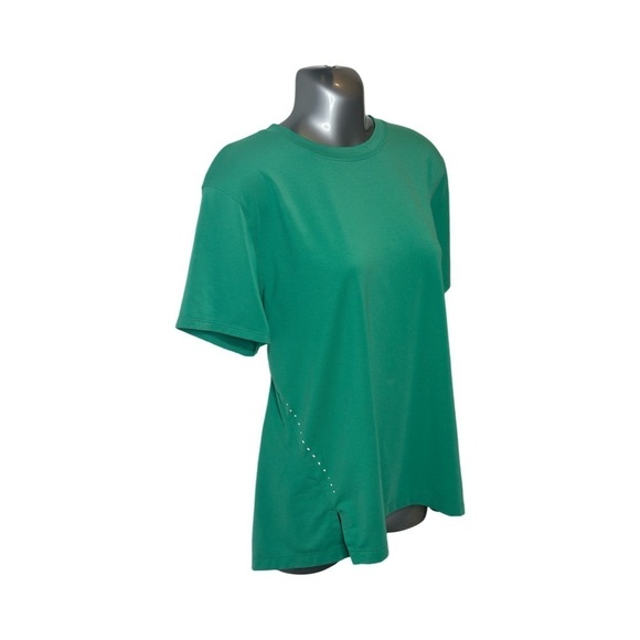 Lululemon Relaxed-Fit Green Running Lightweight T-Shirt Women’s Size 8 - Picture 3 of 10